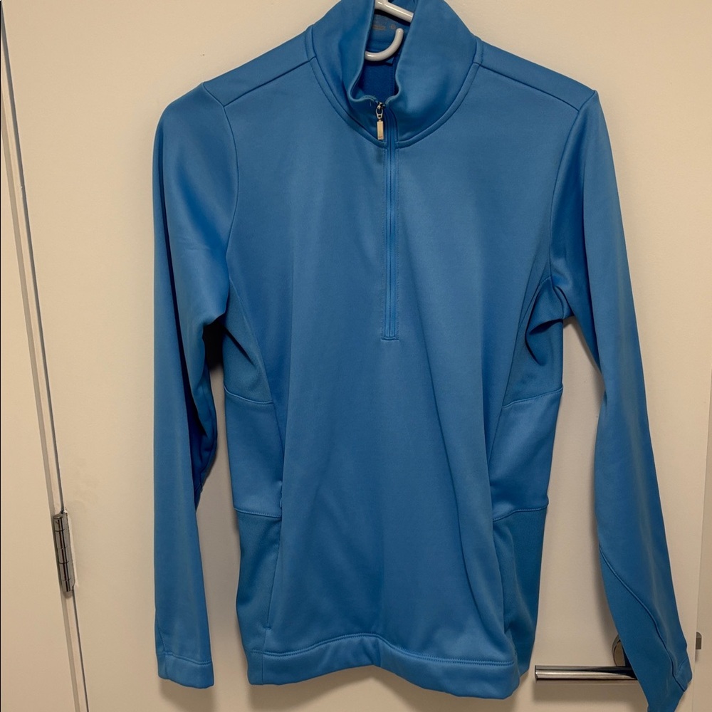 Nike Women’s Golf 3/4 Zip Performance Jacket  Blue - Athletic layer - Size M